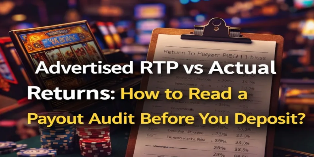 Advertised RTP vs Actual Returns: How to Read a Payout Audit Before You Deposit?