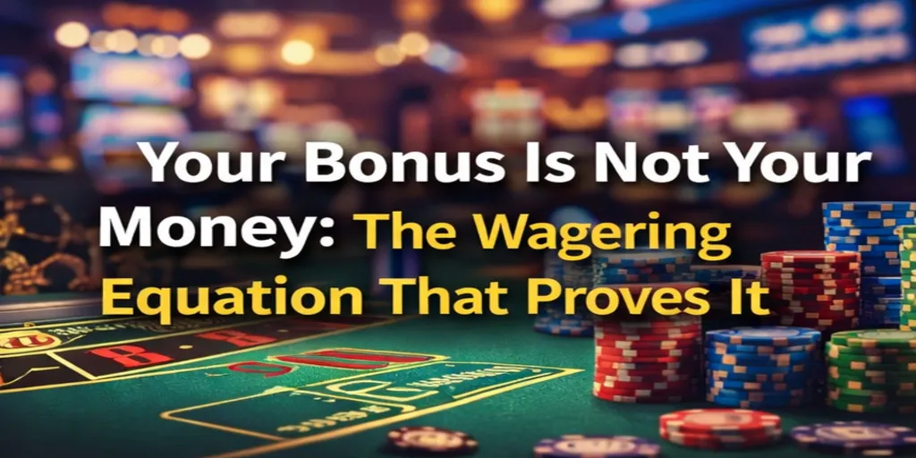 Best Payout Online Casino Your Bonus Is Not Your Money: The Wagering Equation That Proves It