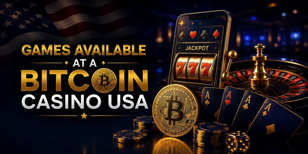 Games Available at a Bitcoin Casino USA