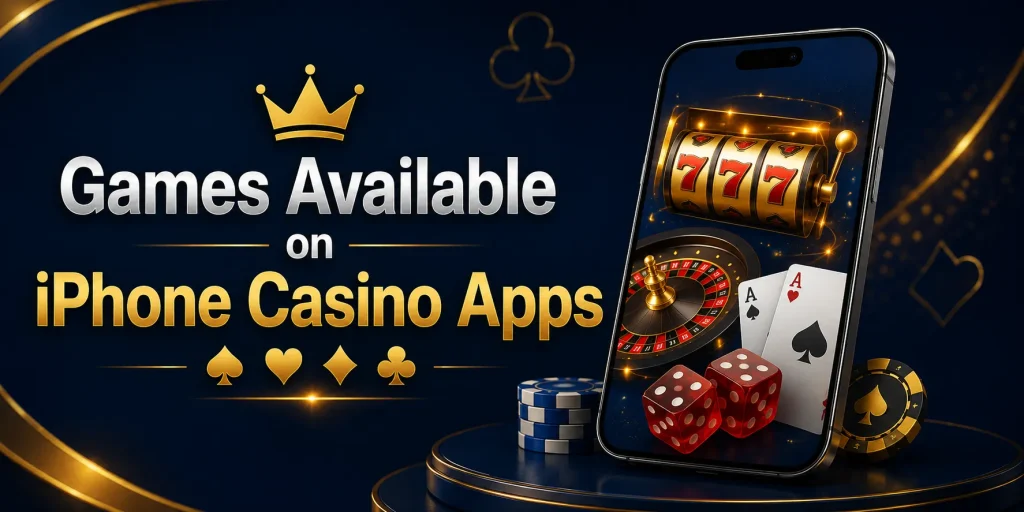 Games Available on iPhone Casino Apps 