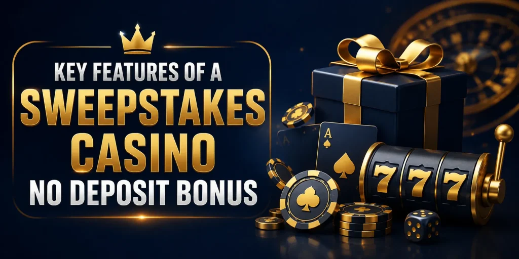 Key Features of a Sweepstakes Casino No Deposit Bonus 
