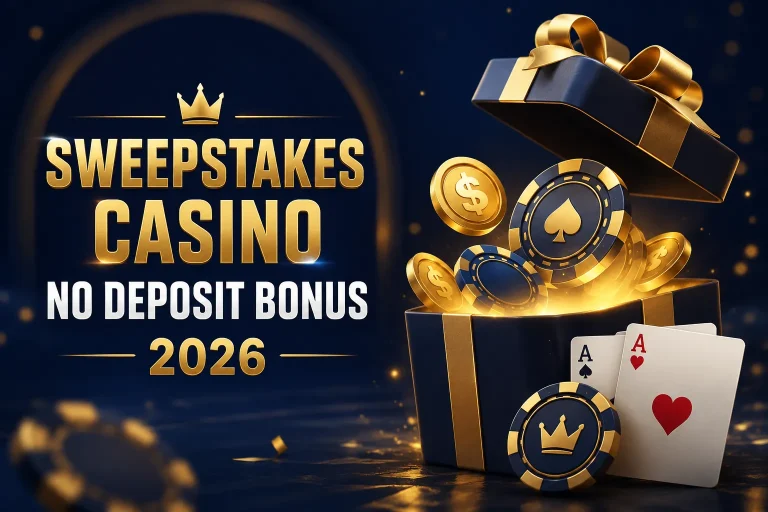 Sweepstakes Casino No Deposit Bonus (2026)