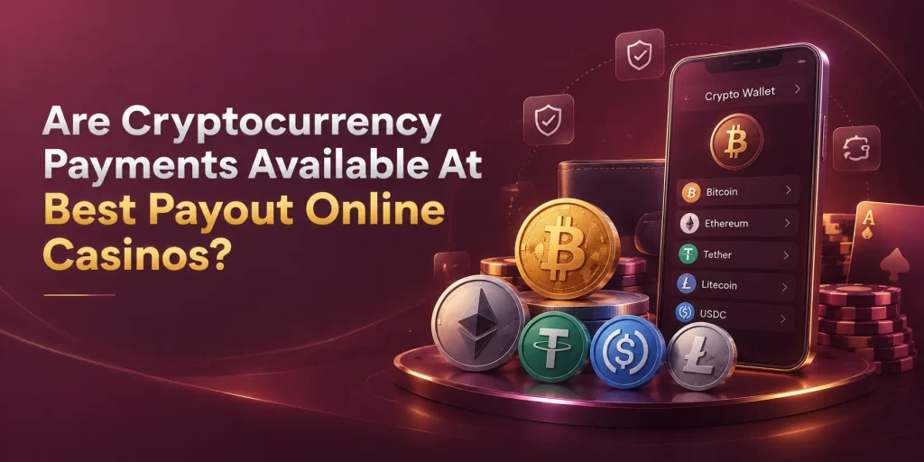 Are Cryptocurrency Payments Available At Best Payout Online Casinos