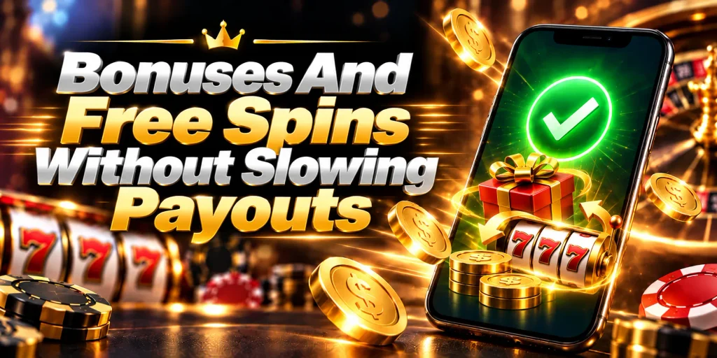 Bonuses And Free Spins Without Slowing Payouts