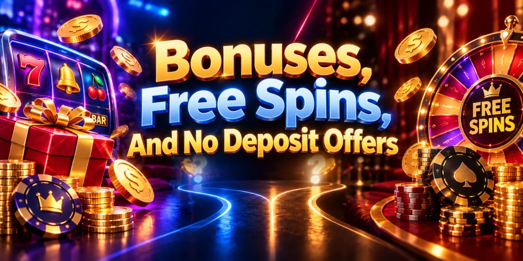 Bonuses, Free Spins, And No Deposit Offers
