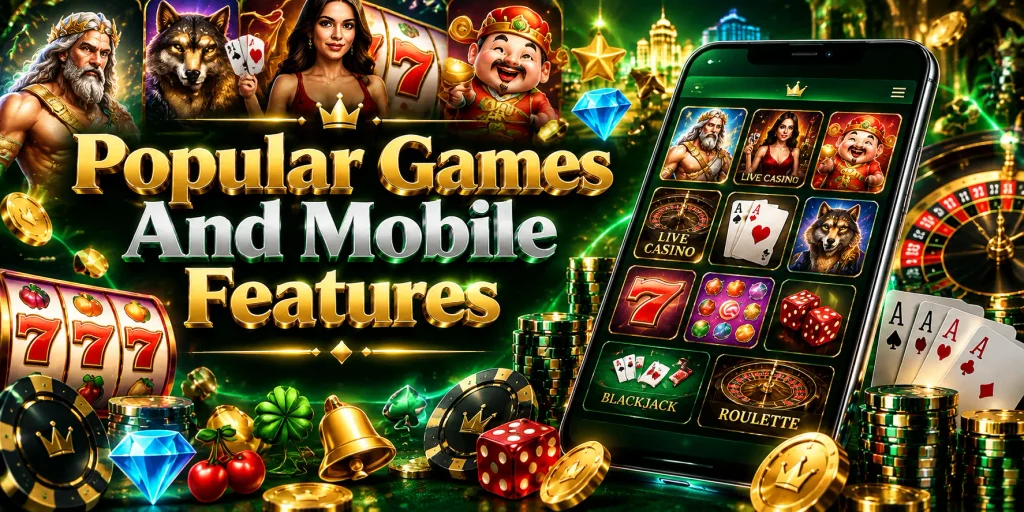 Popular Games And Mobile Features