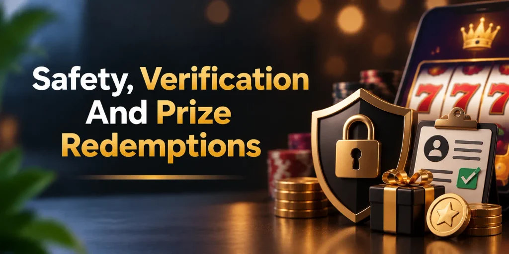 Safety, Verification And Prize Redemptions