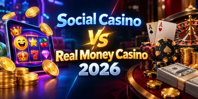 Social Casino Vs Real Money Casino 2026