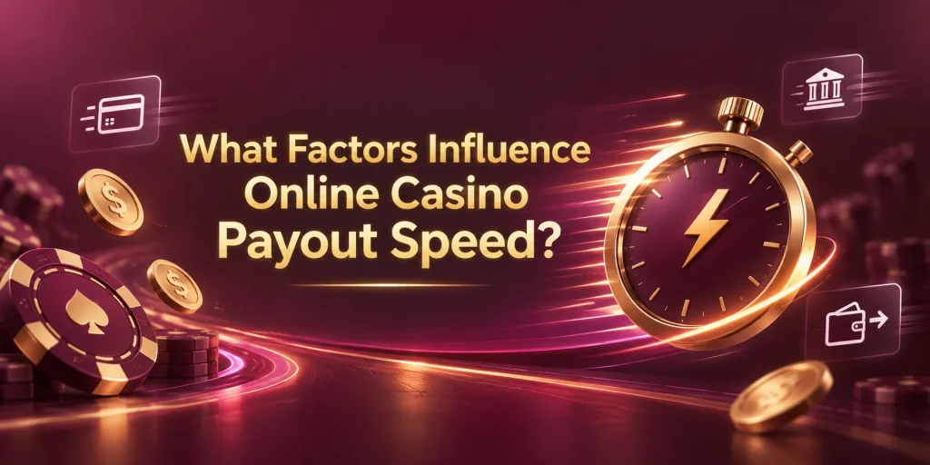 What Factors Influence Online Casino Payout Speed