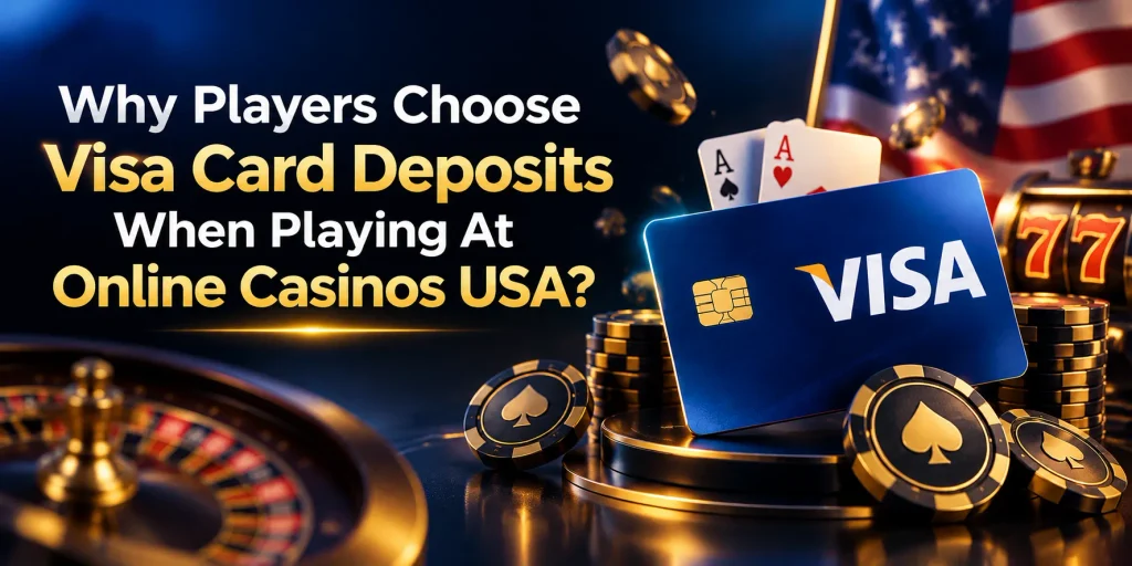 Why Players Choose Visa Card Deposits When Playing At Online Casinos USA?